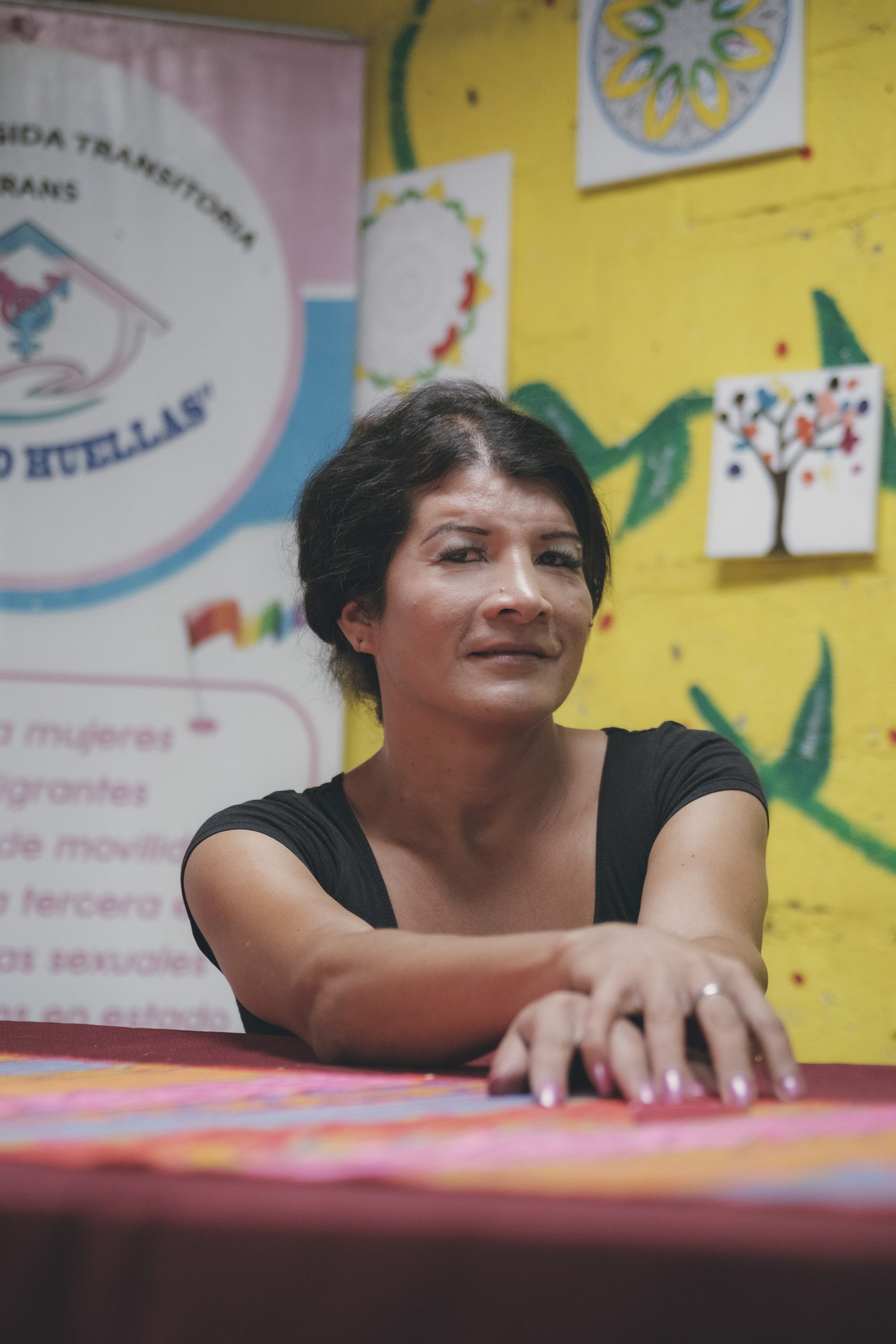 Paola Palma, secretaria de la Fundación Vivir Libre. | Foto: Ricardo Bohórquez