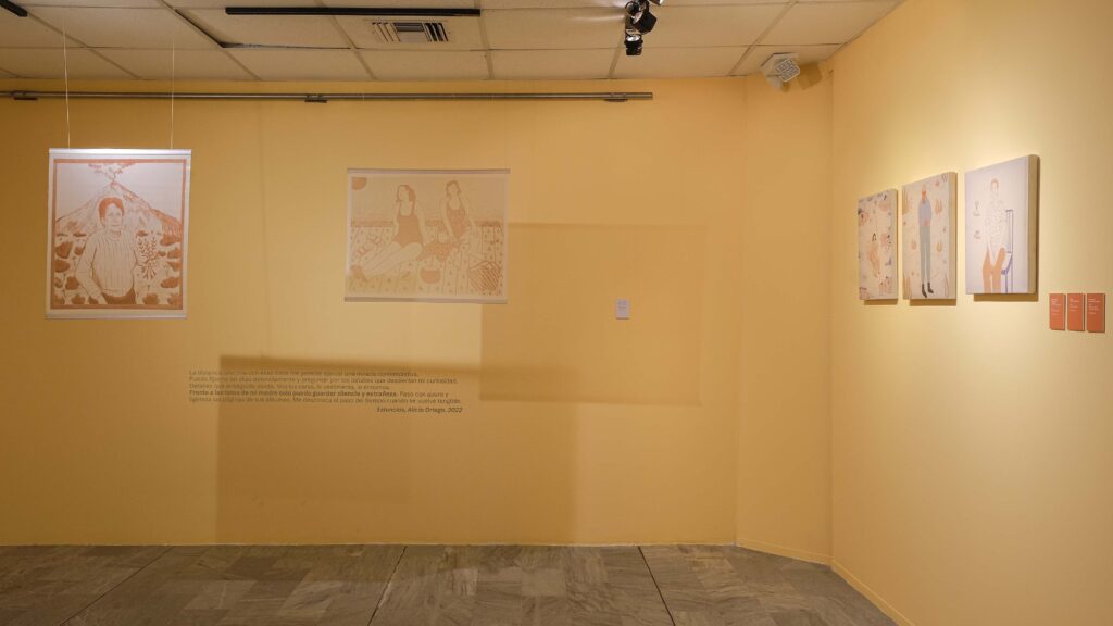 Ancestras, exposición de Polett Zapata. Foto de Ricardo Bohórquez, cortesía del Museo.