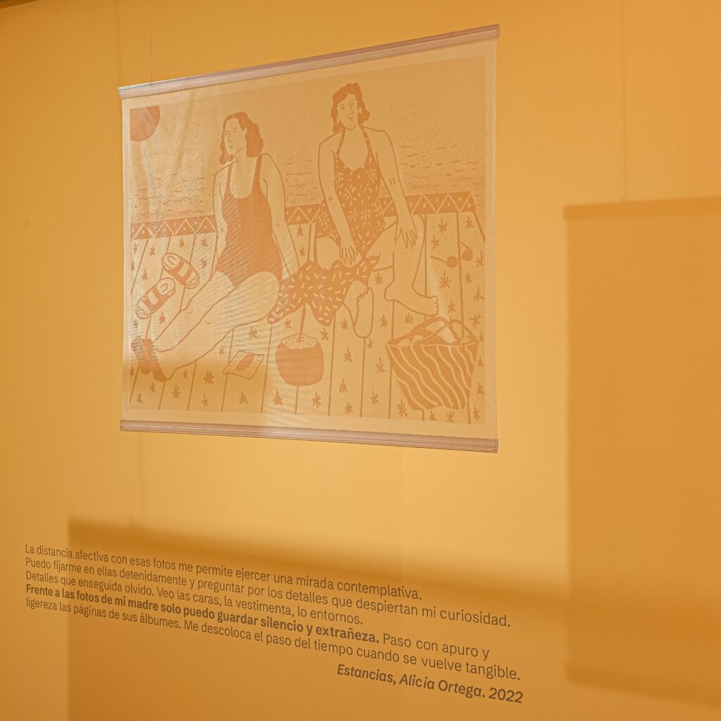 Ancestras de la artista Polett Zapata en el Museo Nahím Isaías.