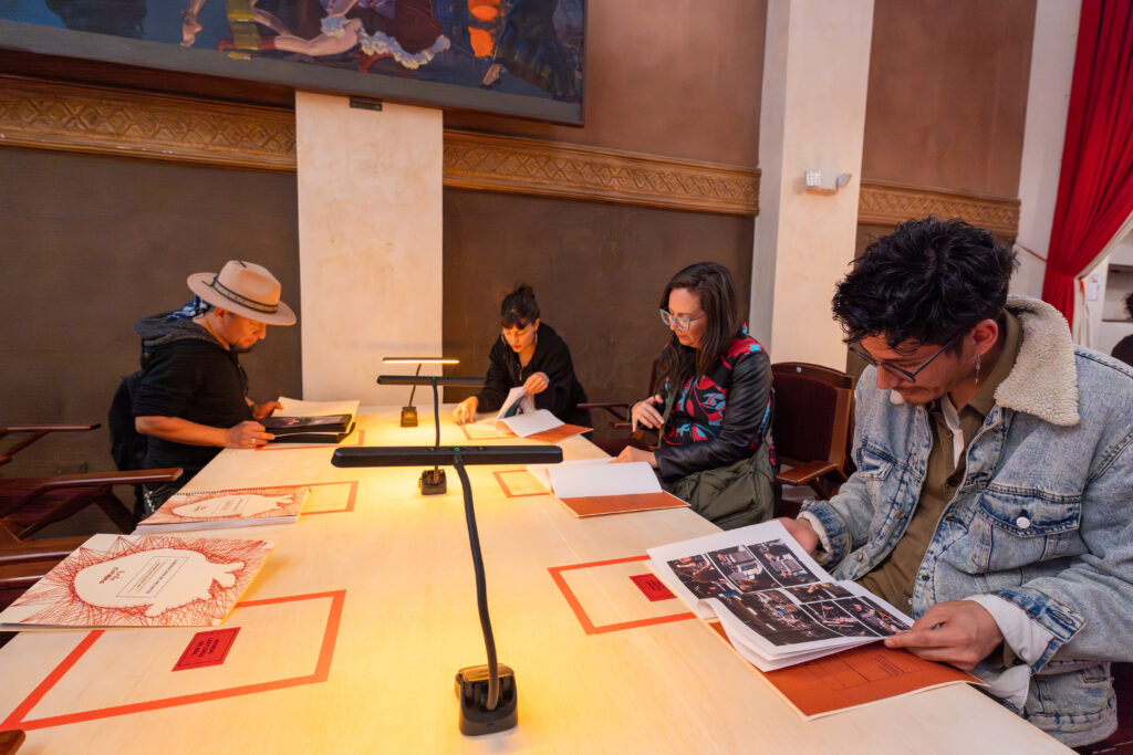 FIEQ - Laboratorio de Archivo y Edición: Inauguración con Gabriela Halac y Guillermo Cacace en la Terraza del Teatro Nacional Sucre